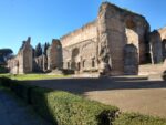 Teil der äußeren Gebäude der Caracalla Thermen.