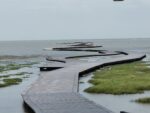 Gaomei Wetlands Steg ins Meer