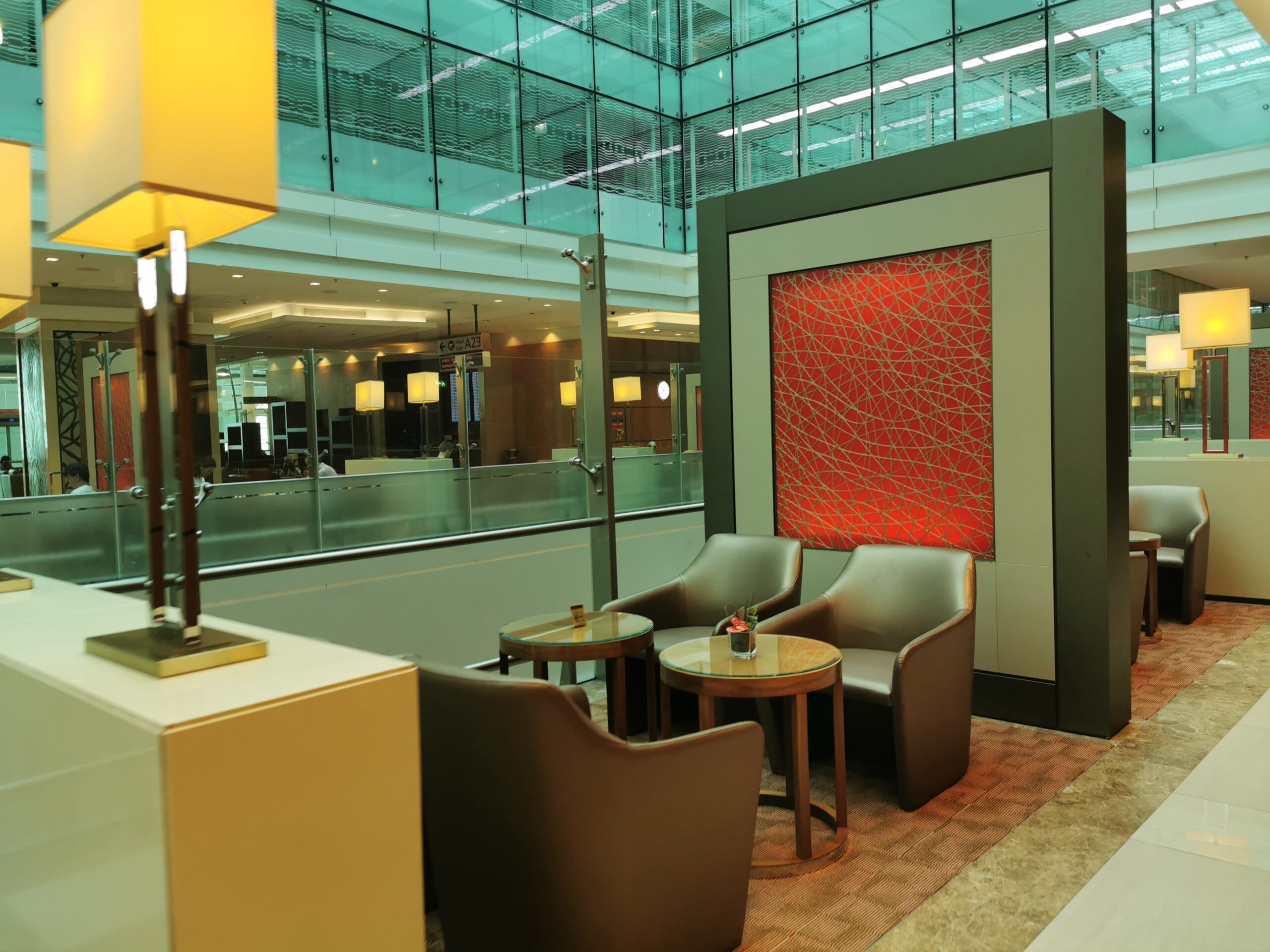 Emirates Lounge in Dubai