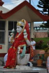 Hinduistische Statue in Ganga Talao
