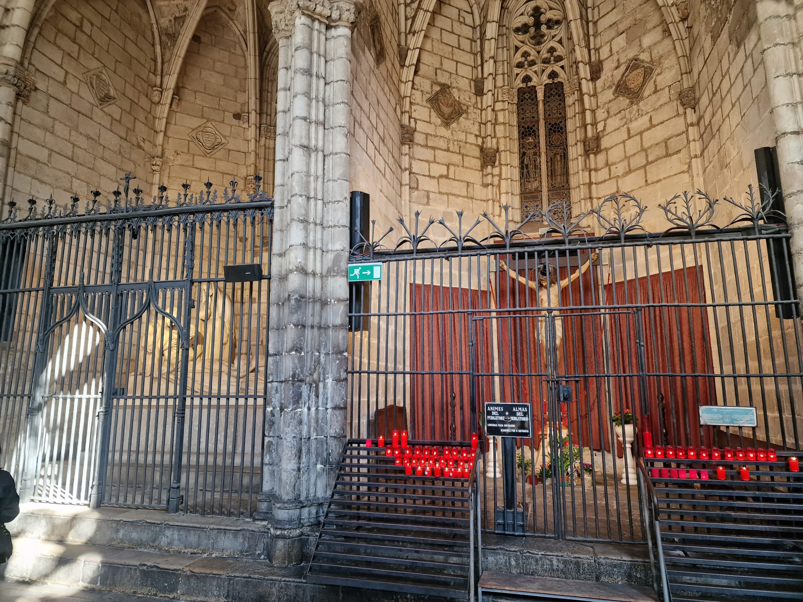 In der Kathedrale von Barcelona