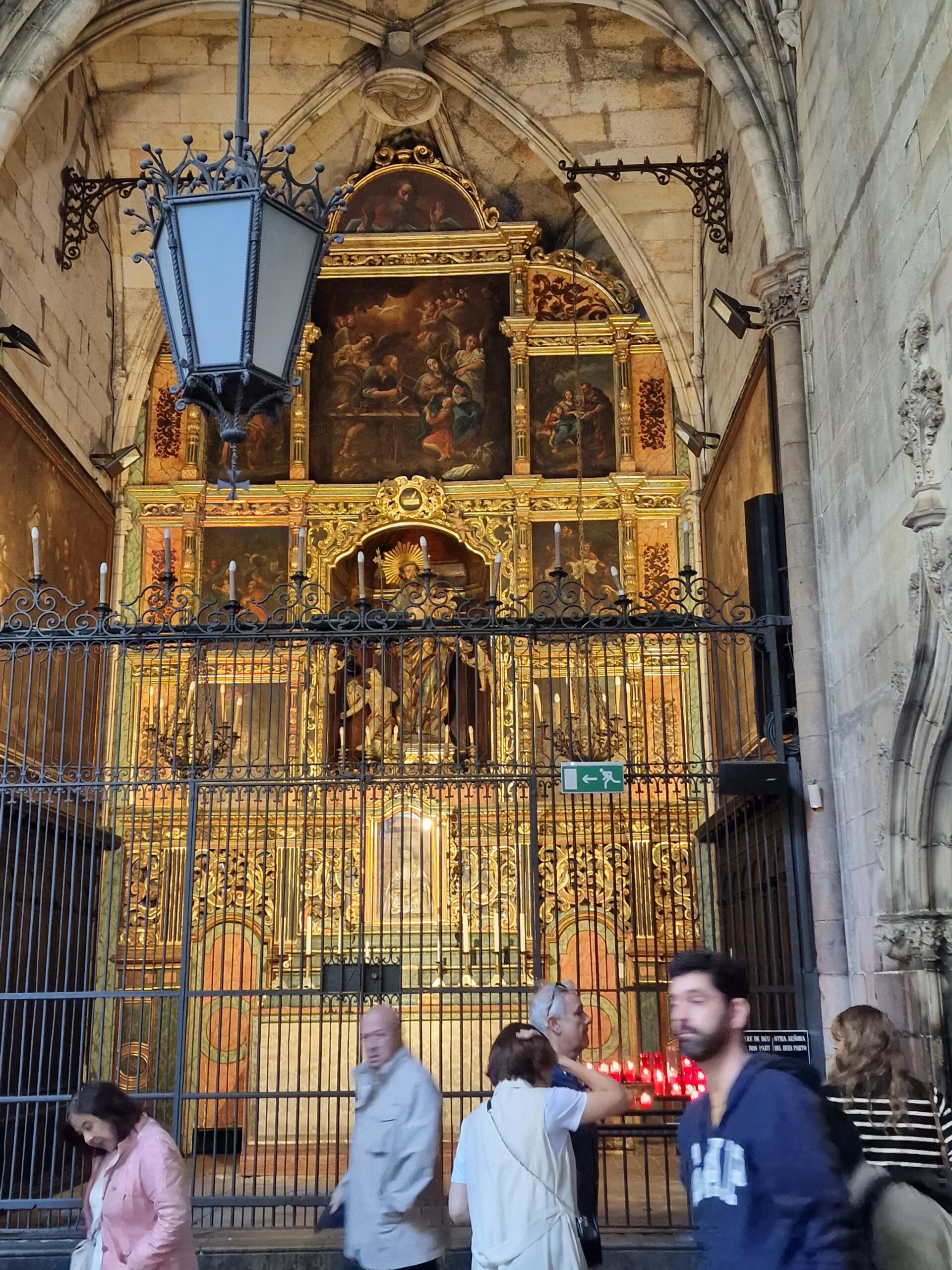 In der Kathedrale von Barcelona