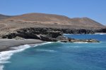 Ajuy Strand und Klippen