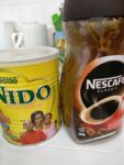 Insstantkaffee und Milchpulver