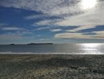 Blick auf Manawagonish Island von Irving Nature Park