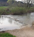 Donauversinkung, Übergang durch die Donau, ja das ist die Donau.