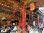 Dajia Jenn Lann Temple Deckenverzierung