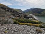 Blick aufs Wasserkraftwerk Dinorwig mit Steinbruch.