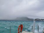 Wolken und Meer