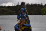 Hinduistische Statue in Ganga Talao