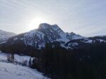Winterlandschaft in Saanen am Lauener See