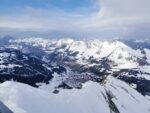 Glacier 3000 - Scex Rouge, Ausblick auf die umliegenden Berge